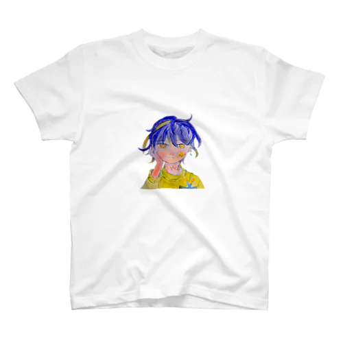 黄緑くん　暗めバージョン Regular Fit T-Shirt