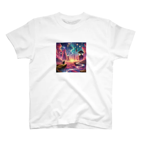 Journey Beyond the Horizon - 無限の旅路 スタンダードTシャツ