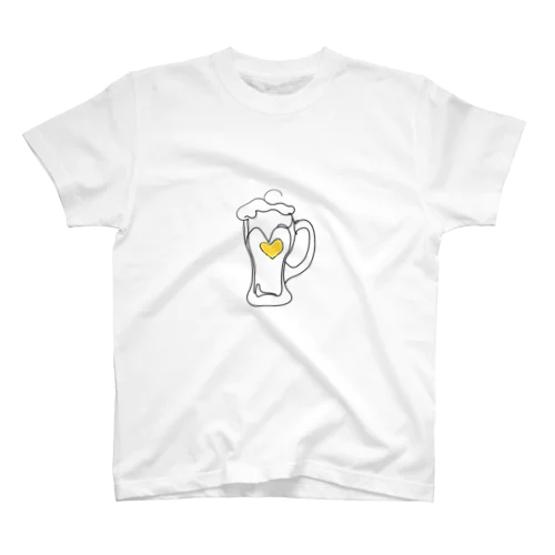 beer love① スタンダードTシャツ