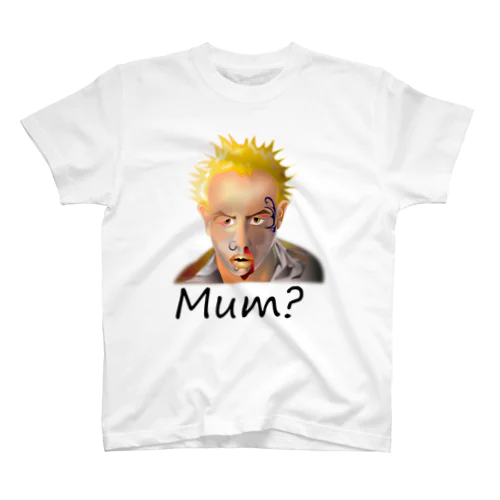 Mum?(black) Regular Fit T-Shirt