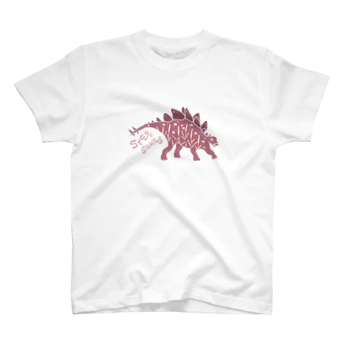 楽園Dinosaur*ステゴサウルス スタンダードTシャツ