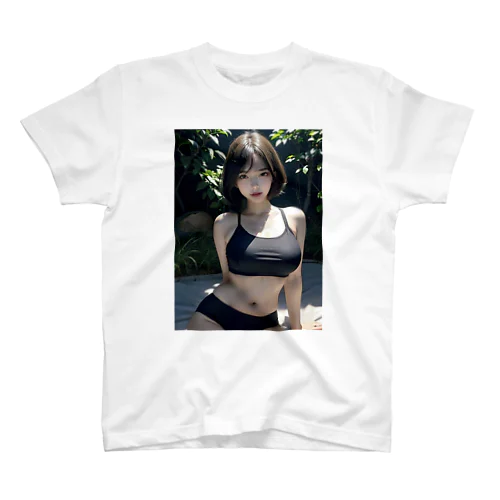AI美女 Regular Fit T-Shirt