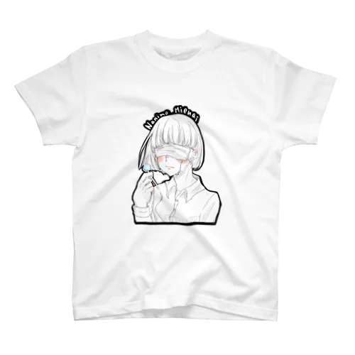 逃避少女(マスクver.)  Regular Fit T-Shirt