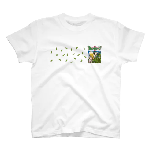 農ビア農ライフ枝豆グラス Regular Fit T-Shirt