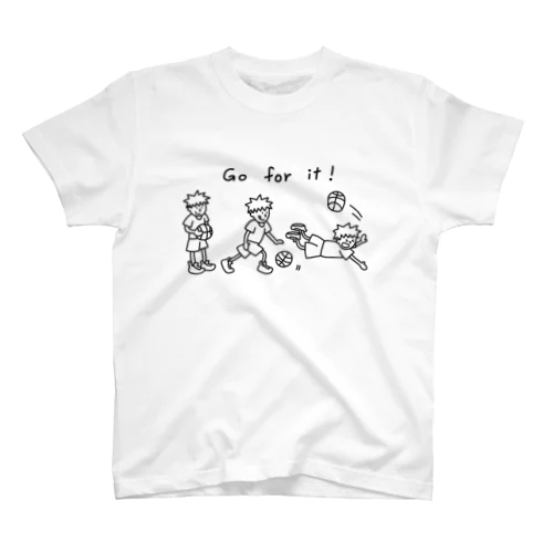 バスケ　男の子 スタンダードTシャツ