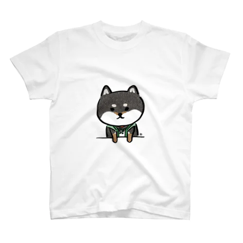 黒柴鰤太郎 Regular Fit T-Shirt