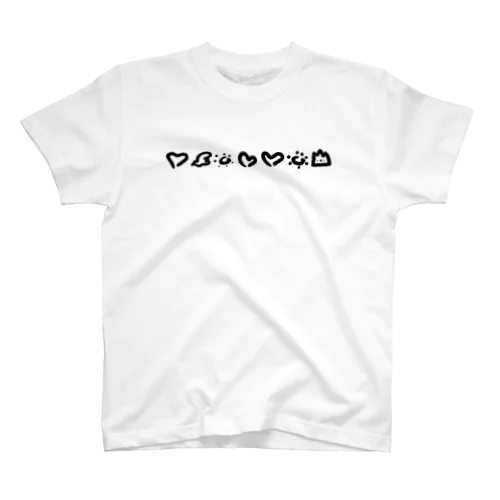 母音エモジ　No.002 Regular Fit T-Shirt