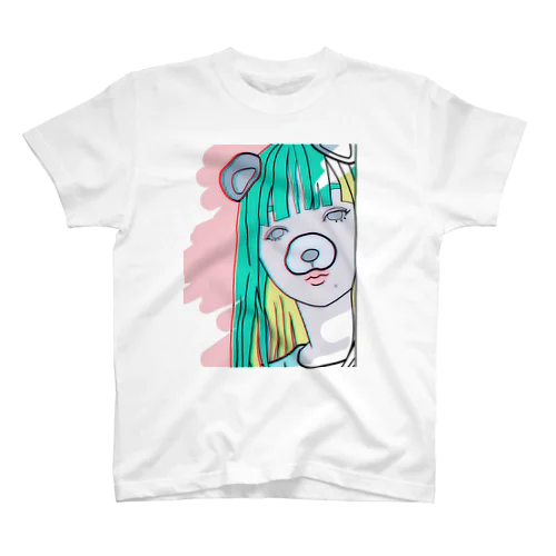 パンダ女子　女友達 Regular Fit T-Shirt