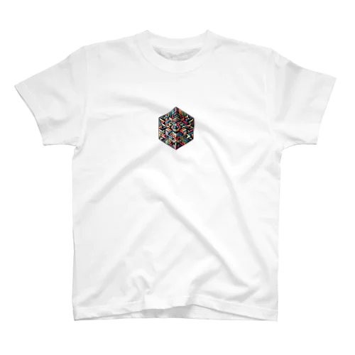 幾何学模様 Regular Fit T-Shirt
