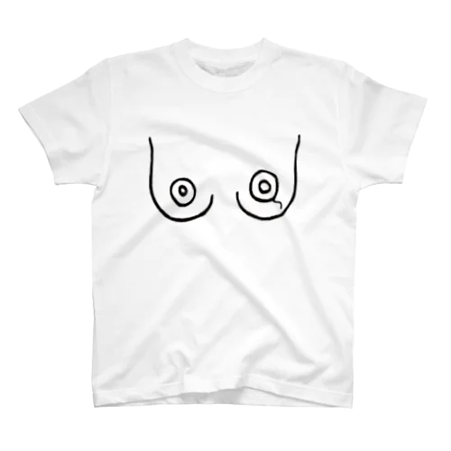 女の子にも毛は生えます Regular Fit T-Shirt