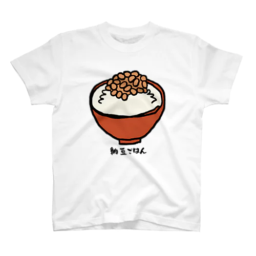 納豆ごはん_240708 スタンダードTシャツ