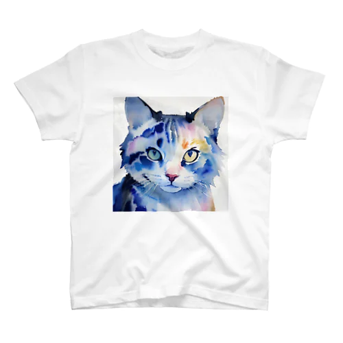 水彩猫 スタンダードTシャツ