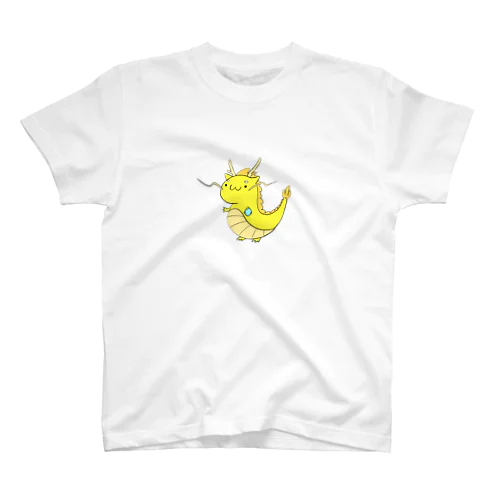 ほんわかドラゴン　きいろ スタンダードTシャツ