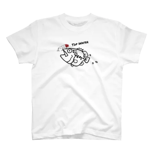 BassアングラーTOPWATER スタンダードTシャツ