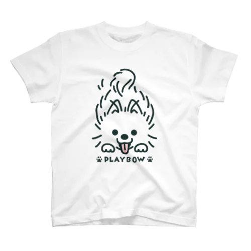 ポメラニアン　PLAYBOW B L Regular Fit T-Shirt