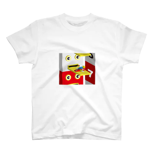 SUPER 3D PRINT ROBOT Regular Fit T-Shirt