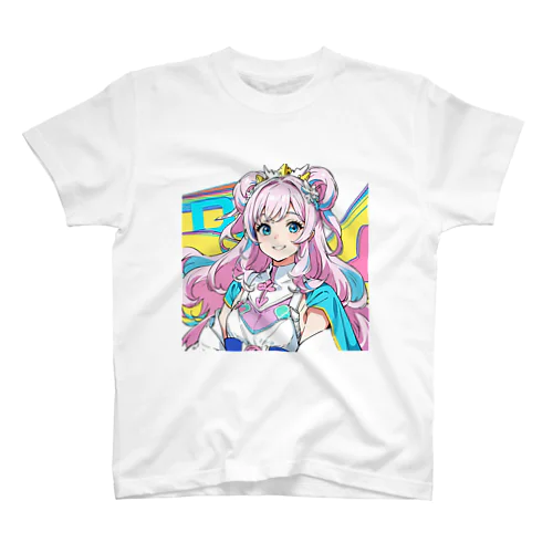 魔法レースクイーン少女 スタンダードTシャツ