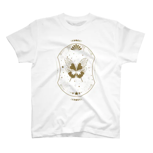 幻想的な蝶々～golden Fill Ver.～ Regular Fit T-Shirt