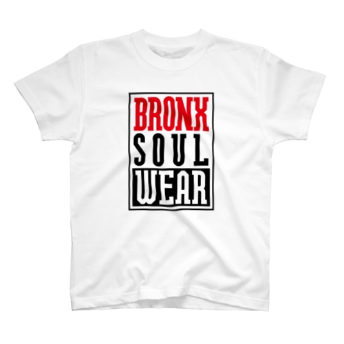 BRONX RIDE ON ブラックプリント Regular Fit T-Shirt