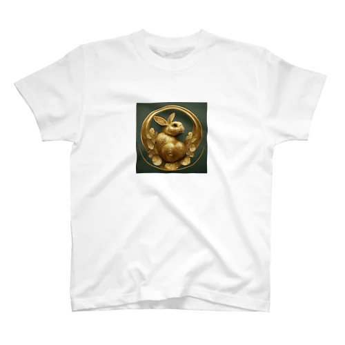 金色のうさぎ Regular Fit T-Shirt