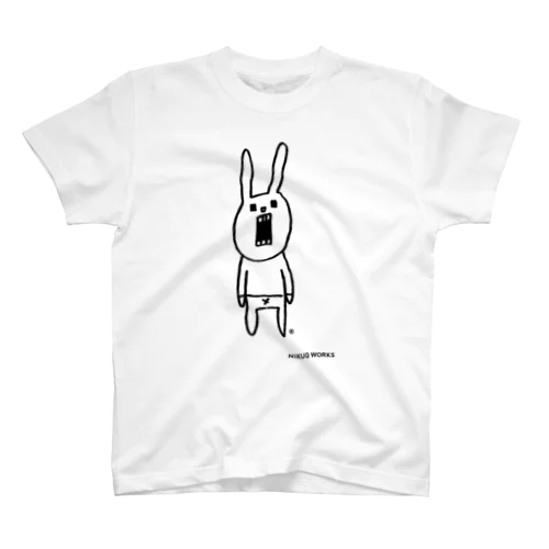 ウサギのウーのシンプルさん Regular Fit T-Shirt