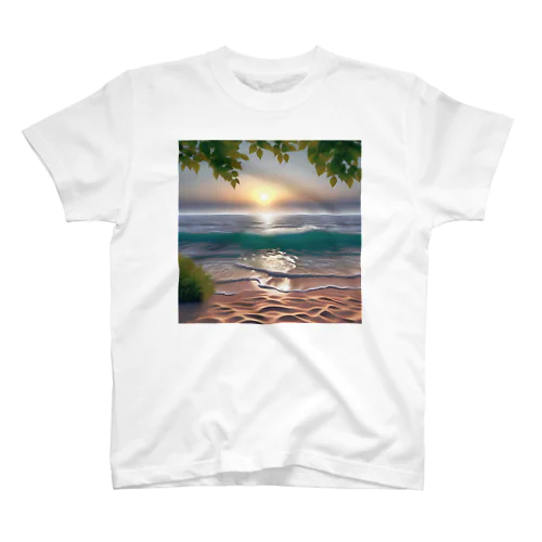 Sunset beach Regular Fit T-Shirt