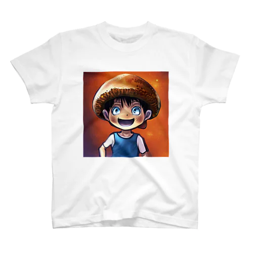 【数量限定デザイン】「椎茸ボーイ」Tシャツ スタンダードTシャツ