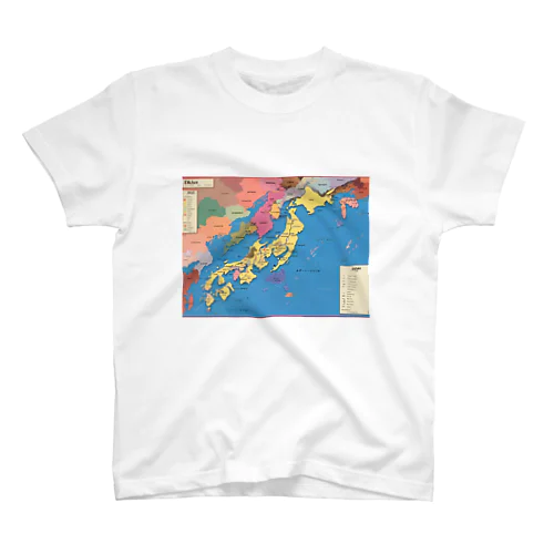 地図 スタンダードTシャツ