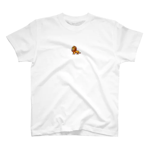 ドット絵のライオン Regular Fit T-Shirt