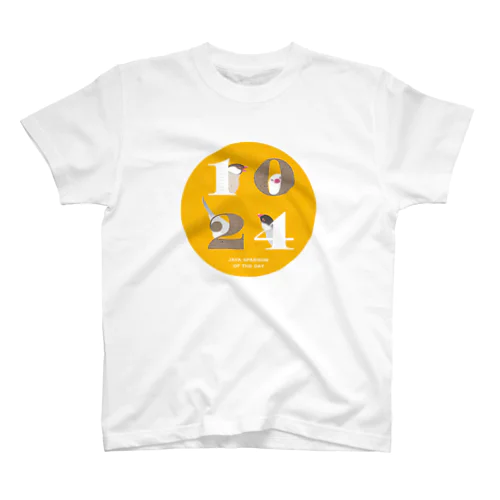 文鳥の日 橙 Regular Fit T-Shirt
