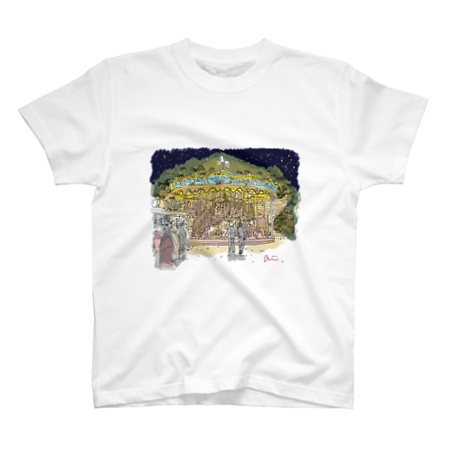真夜中のメリーゴーランド Regular Fit T-Shirt