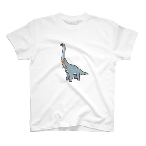 ブラキオサウルスに変身！うさぎ Regular Fit T-Shirt