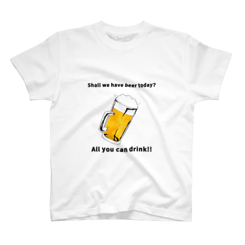 生ビール Regular Fit T-Shirt