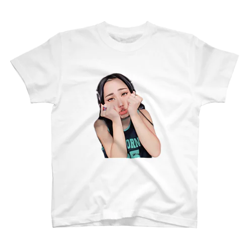 「もきゅもきゅ」Tシャツ Regular Fit T-Shirt