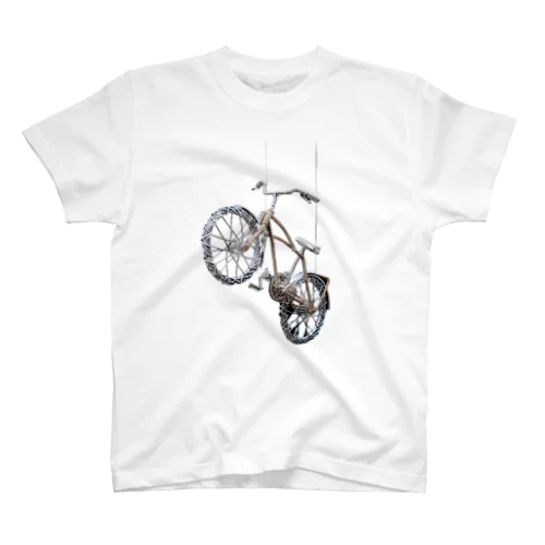 AIワイヤーアート(吊られた自転車) スタンダードTシャツ