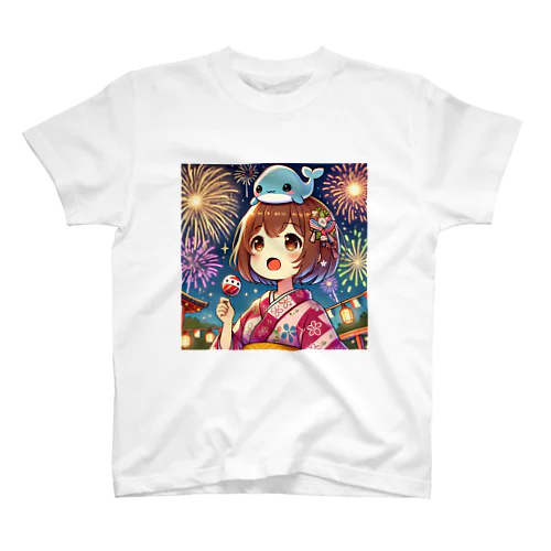 音羽ちゃん - 夏祭り スタンダードTシャツ