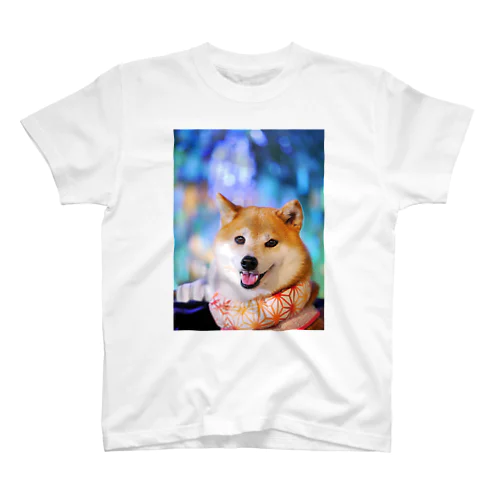 柴犬ひなこ 七夕 Regular Fit T-Shirt