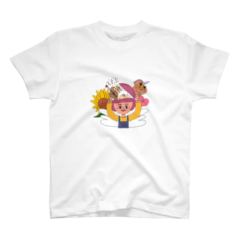 happyサマーエンジェル/ シンガーソングライターあーさ スタンダードTシャツ