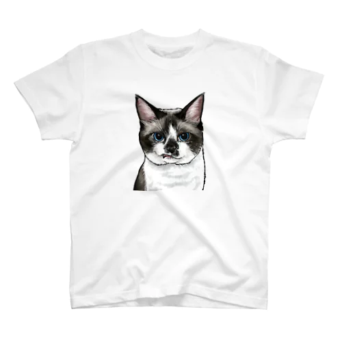 舌打ち猫 Regular Fit T-Shirt