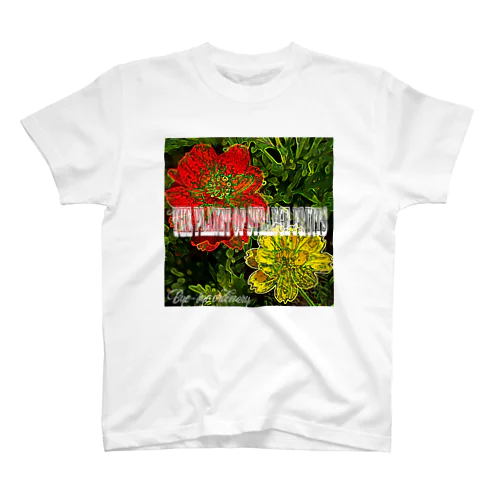 The planet of strange fruits  Flower Regular Fit T-Shirt