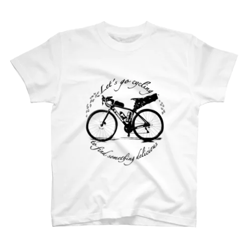 Let's go cycling to find something delicious Regular Fit T-Shirt