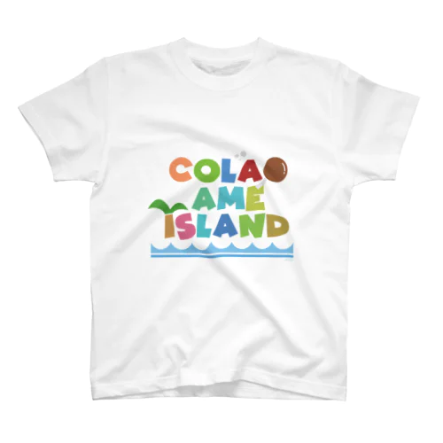 COLA AME ISLAND ロゴ 1 Regular Fit T-Shirt