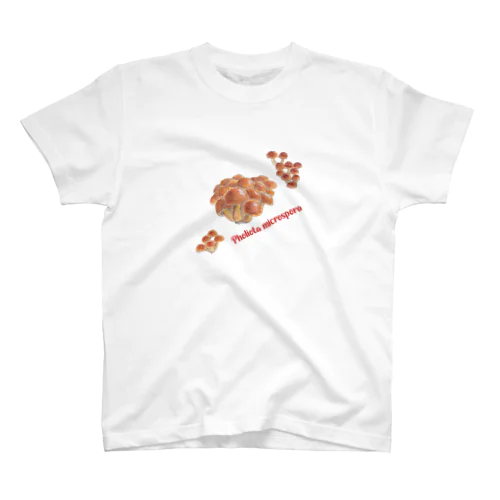 見つけたら食べちゃうシリーズ no.24 ナメコ スタンダードTシャツ