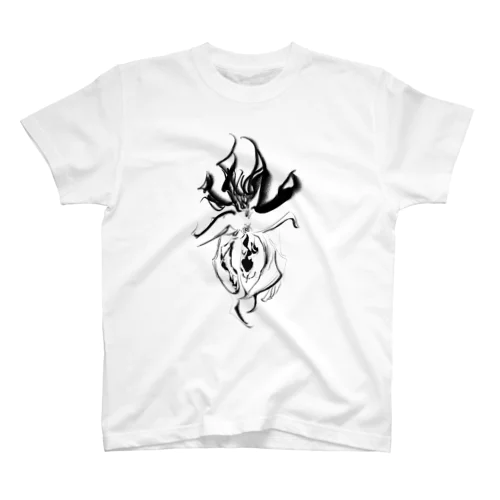 天使と悪魔 Regular Fit T-Shirt