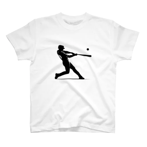 ベースボールプレイヤー シルエットver. Regular Fit T-Shirt