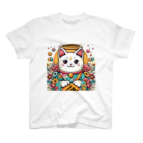 かわいい招き猫 スタンダードTシャツ