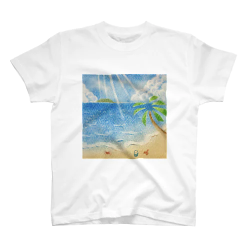 夏の海辺 スタンダードTシャツ