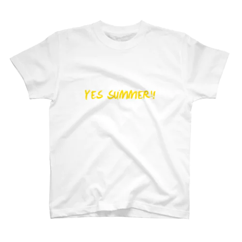 YES SUMMER!! Tシャツ！ Regular Fit T-Shirt