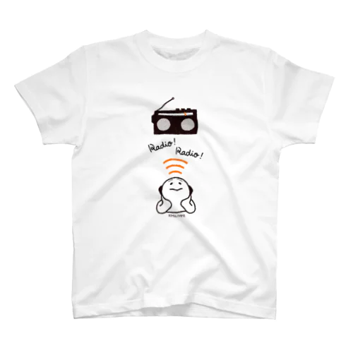 ラジオ！Radio! Radio! スタンダードTシャツ