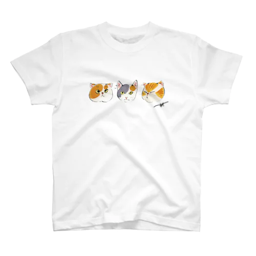 にゃんトリオ1 Regular Fit T-Shirt